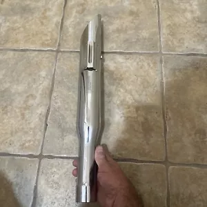 harley single performance muffler softail true dual flh touring slip on exhaust - Picture 1 of 4