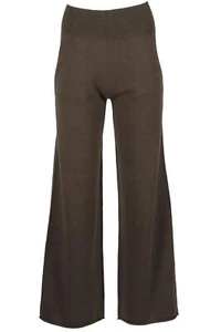 NAKED CASHMERE GREEN CASHMERE WIDE LEG PANTS XSMALL - Picture 1 of 4