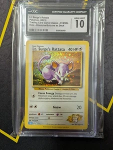 Pokémon Karte - PSA - BGS - CGC 10 - PGS - AOG - Englisch - Bild 1 von 3