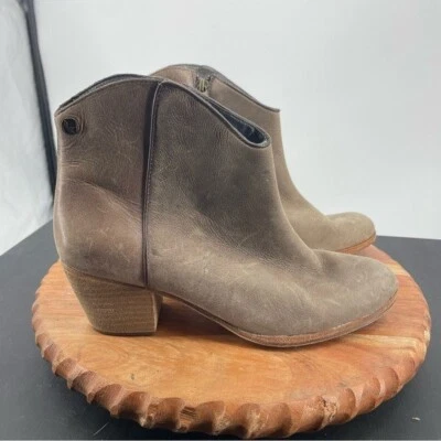 Koolaburra by Ugg - Notela Ankle Bootie wet sand Taupe Leather Sz 10 - Image 1 of 4