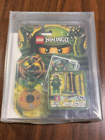 Lego Ninjago 9574 Green Ninja Lloyd Spinner Set CAS Graded 80+