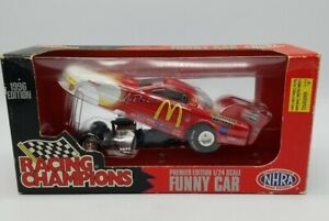 1996 Racing Champions CRUZ PEDREGON Signed 1/24 McDonalds Diecast Funny Car NHRA