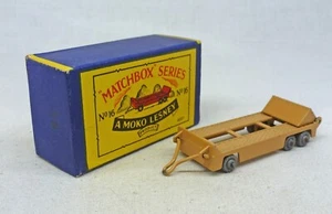 Moko Lesney Matchbox Toys MB16a Prime Mover Trailer - Picture 1 of 2