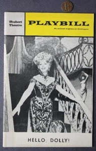 Chicago Illinois 1967 Shubert Theatre Betty Grable Hello Dolly programa escaso -- - Imagen 1 de 1