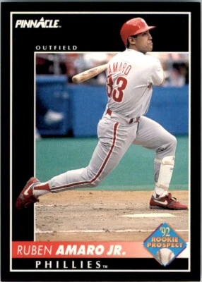 1992 Pinnacle #570 Ruben Amaro Jr Rookie - Image 1 of 2