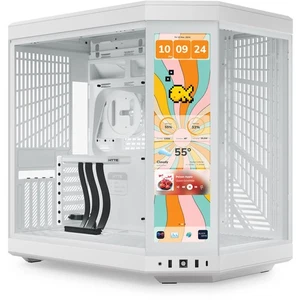 HYTE CS-HYTE-Y70TTI-WW Computer Case Y70 touch infinite mTower ATX TG Snow White - Picture 1 of 8