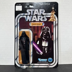 Action figure Darth Vader Star Wars vintage su carta personalizzata novità 12 retro - Foto 1 di 10
