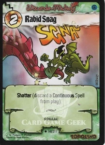 Rabid Snag - Origins - Wizard of Mickey TCG - Picture 1 of 6