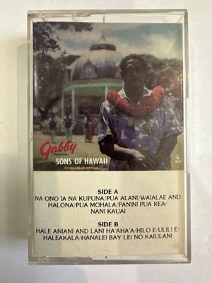Gabby Pahinui With The Sons Of Hawaii Cassette Tape US Hula Records Hawaiian - Image 1 of 4