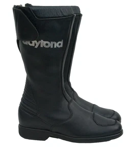 Daytona Goretex Schwarz Leder Damen Motorradstiefel 09831 UK 4 EU 37 - Bild 1 von 14