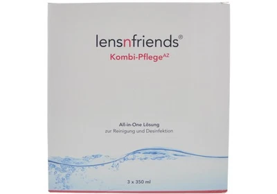 lensnfriend Kombi-Pflege All in one Lösung Reinigung Desinfektion(3x380ml) COOL