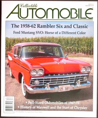 COLLECTIBLE AUTOMOBILE   December 2015 - Image 1 of 2