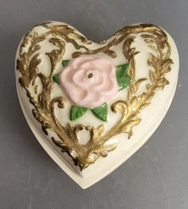 Portagioie floreale a forma di cuore 3" è davvero bello - Foto 1 di 4