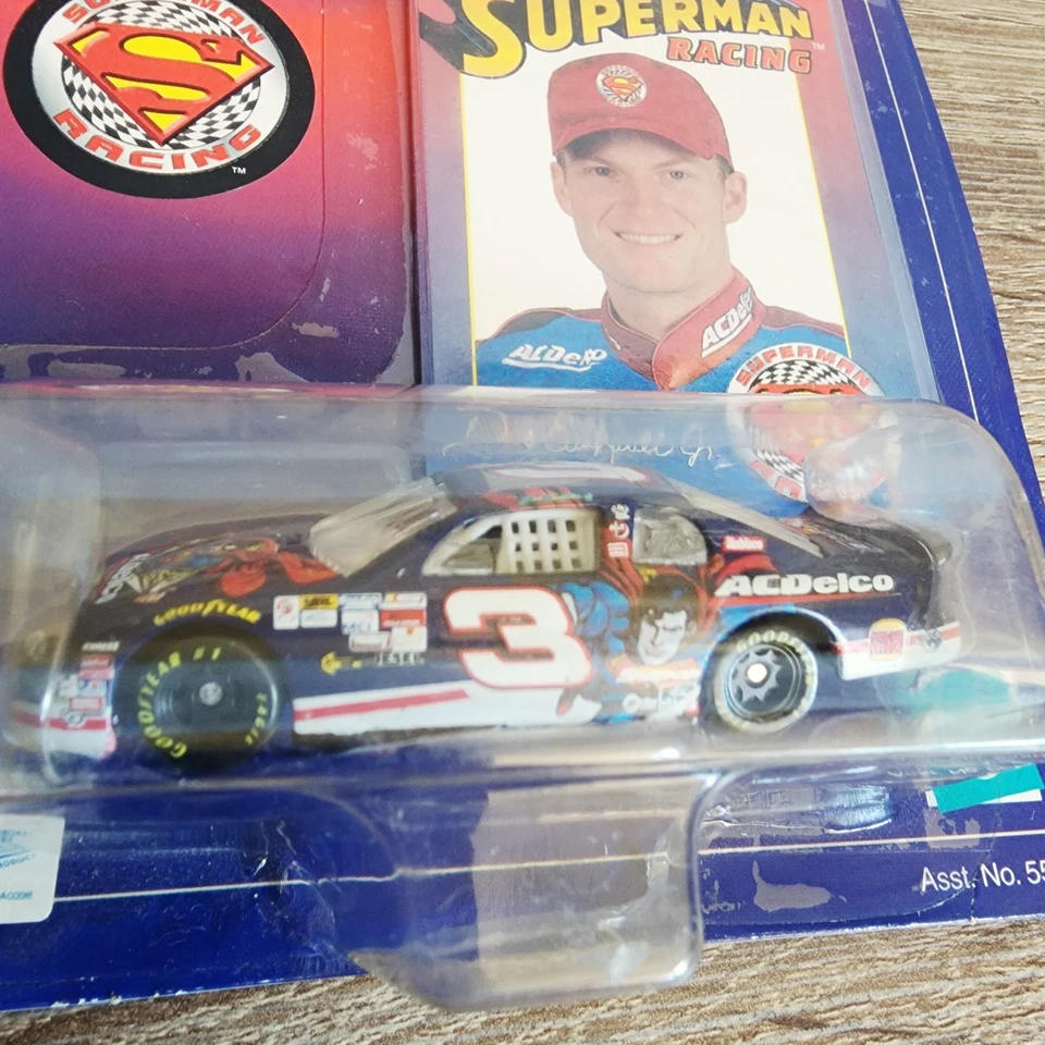 NASCAR Dale Earnhardt Jr Winners Circle 1 64 1999 AC Delco Superman Chevrolet #3