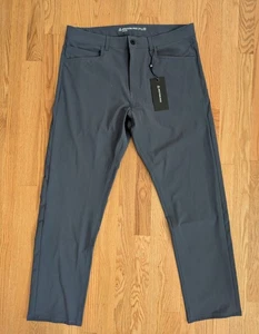 Western Rise Evolution Hose Herren 34x30 Grau Slim Fit Leicht Stretch NEU Neu mit Etikett - Bild 1 von 11