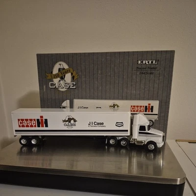 ERTL 150 Years 1842-1992 Edition Tractor Trailer J. Case Tenneco Company Diecast - Image 1 of 3