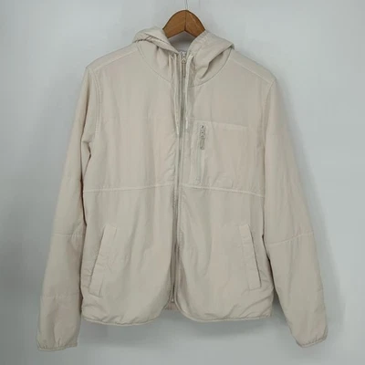 The North Face Hoodie Womens Extra Large Ivory Mountain Sweatshirt Full Zip - Image 1 of 4