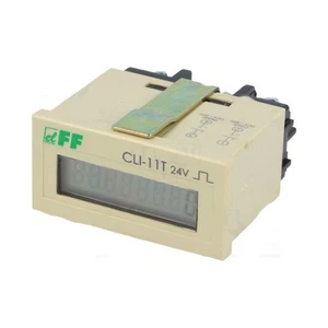 Contatore elettronico conta impulsi 4-30V DC ingresso impulso 24V RESET batteria - Foto 1 di 2