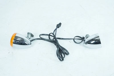 Harley Dyna Super Glide T-Sport 2001 OEM indicadores de señal de giro delanteros izquierdo derecho Foto 1 de 4