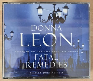 Donna Leon Fatal Remedies Audio Book 3 CDs - Picture 1 of 2