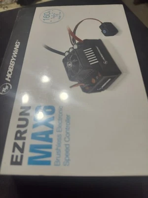 Hobbywing 1/8 WaterProof Brushless ESC EZRun MAX6 160 Amp 3-8s 1/6 - Image 1 of 2