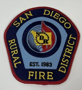 San Diego Rural Fire District Patch - Picture 1 of 2