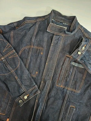 Мужская джинсовая куртка Southpole с длинным рукавом на молнии XL - Изображение 1 из 4