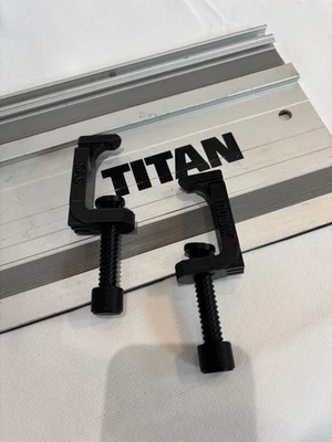 Titan  Track Saw Guide Rail G-Clamp All-In-one (PK-2) Complete! - Image 1 of 4