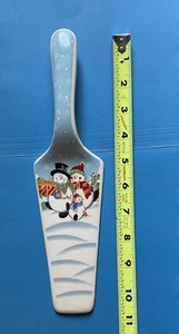 Wondertreats Keramik Weihnachten Schneemann Kuchen Tortenheber - Bild 1 von 4
