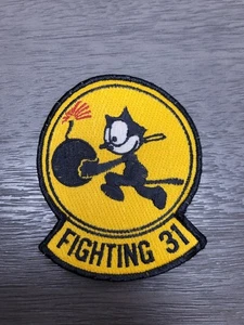 UNITED STATES NAVY FIGHTING 31 (Strike Fighter Squadron 31) Patch - Picture 1 of 6