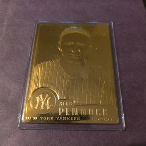 Danbury Mint 1995-2010 22K oro hierba Pennock #36 patio - Imagen 1 de 3
