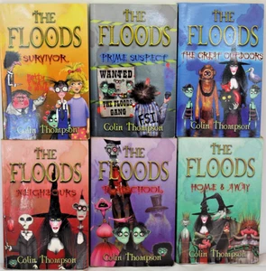 The Floods Colin Thompson Book Collection 1-6 Witch Wizard Children's Fiction - Picture 1 of 24
