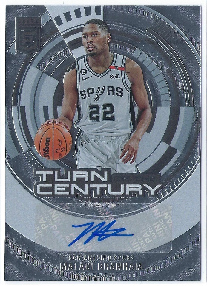 Malaki Branham 2023-24 Panini Donruss Elite Turn of the Century Autograph Auto - Image 1 of 2