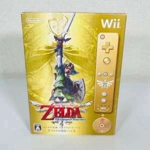 The Legend of Zelda Skyward Sword Zelda 25th Anniversary Pack-Wii From JAPAN - Picture 1 of 8