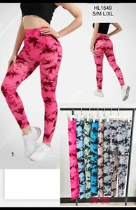 Women High Waist Yoga Pants Gym Leggings Sports Running Fitness Workout - Picture 1 of 7