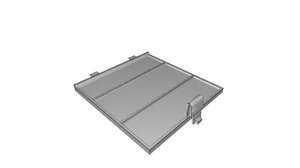 Battery Cover Copertura Batteria Watara Supervision - Imagen 1 de 3