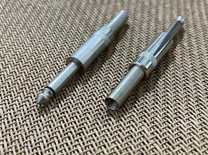 10p 6.35mm Mono Jack Plug Male Inline Cable Guitar High Quality Solder Connector - Bild 1 von 2