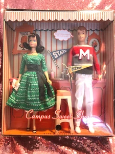 2008 CAMPUS SWEET SHOP Midge & Allen #L9650 NRFB Gold Label collector - Picture 1 of 5