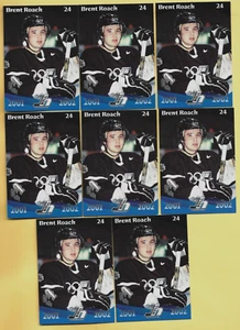 8 2001/02 QMJHL BRENT ROACH Bay Roberts, Neufundland Hockey Karten - Bild 1 von 4