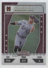 2021 Panini Elite Extra Edition College Tickets Optic Holo Tanner Allen #CTO-TA