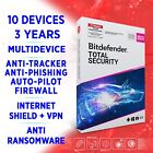 Bitdefender Total Security 2021 Multidevice 10 devices 3 years FULL EDITION +VPN