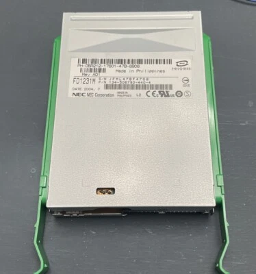 NEC INTERNAL FLOPPY DISK DRIVE IDE FD1231M NO BEZEL 1.44MB - Image 1 of 3
