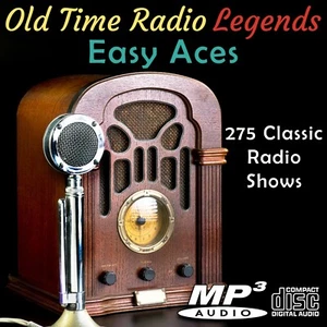 Old Time Radio Legends Easy Aces 275 Shows on CD - Picture 1 of 1