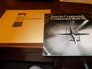 1968 and 1969 Lincoln Sales Catalogs/ December Sale with FREE Shipping - Picture 1 of 3