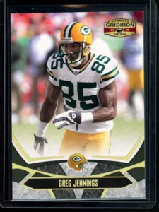 2008 Donruss Gridiron Gear #38 Greg Jennings GOLD /200 Packers FREE Shipping - Picture 1 of 2