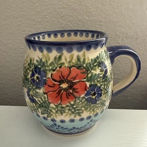 Cer Raf Polnische Keramik Tasse Eva’s Collection Unikat Neu - Bild 1 von 4