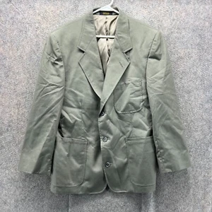 Vintage Orvis Blazer Mens 42R Khaki Sport Coat Jacket Wool Beige Single Breasted - Picture 1 of 12
