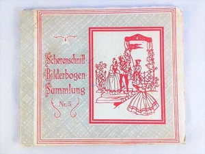 🧚 Scherenschnitt-Bilderbogen-Sammlung Nr. 5 Hänsel und Gretel Aschenputtel - Picture 1 of 3