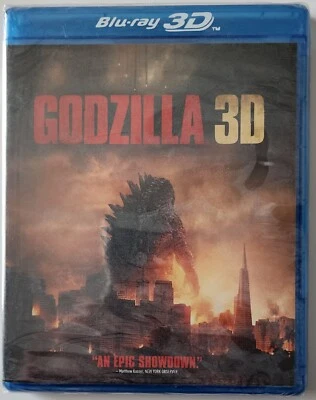 NEW GODZILLA 3D/2D + DVD 3 DISC SET FREE USA SHIPPING - Image 1 of 2
