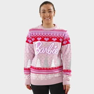 Barbie Weihnachtspullover Damen | - Bild 1 von 15